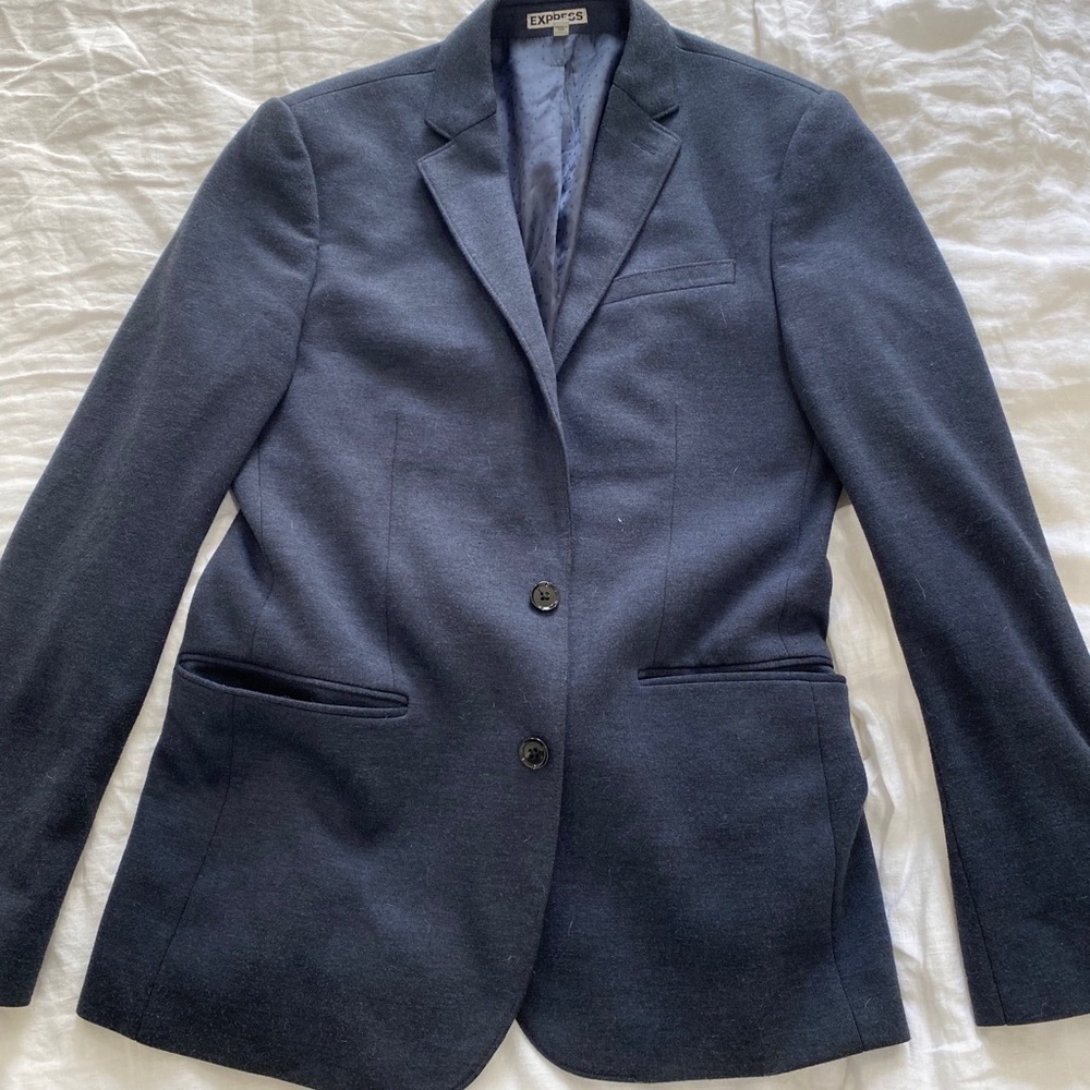 Navy blue blazer